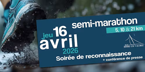\ud83d\udce3 Soir\u00e9e de reconnaissance de la 16\u00e8me \u00e9dition du Semi-Marathon de Bourg-l\u00e8s-Valence ! \ud83d\udce3