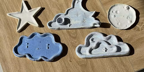 Celestial-Inspired Ceramic Dish Class - Intro to Pottery Workshop