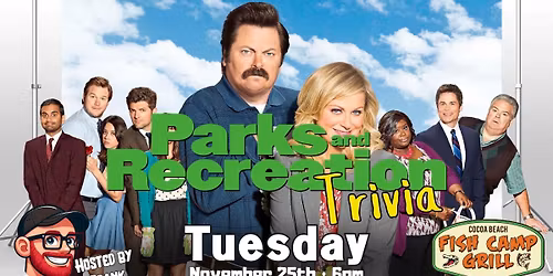 Parks and Recreation Trivia at Fish Camp