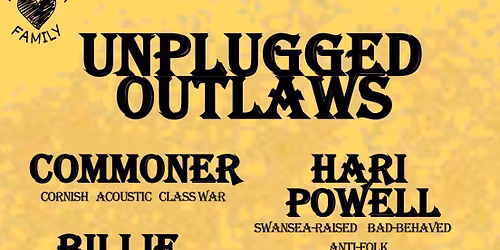 Live Music: Commoner + Hari Powell + Billie Dragg + Cosmo