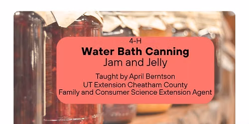 Youth Canning Class