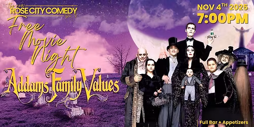 Free Movie Night: Addams Family Values