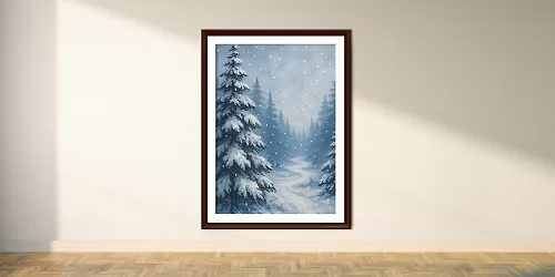 Winter Path Instructed Painting Event