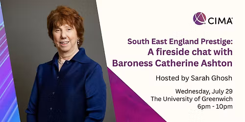 A fireside chat with Baroness Catherine Ashton