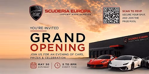 Scuderia Europa | Grand Opening