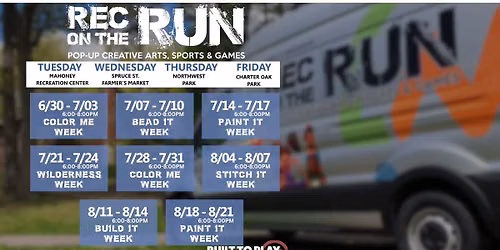 Rec on the Run - Free Arts & Crafts!