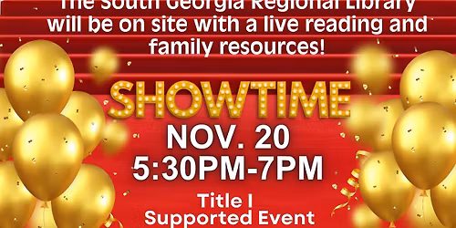 Walk the Red Carpet: Family Literacy & Numeracy Night