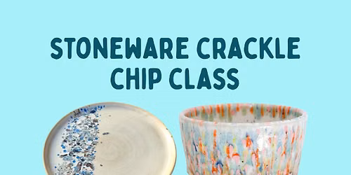 Stoneware Crackle Chip Pottery Class at Mad Splatter