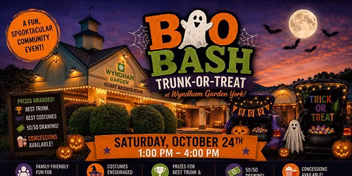 \ud83c\udf83 Wyndham Garden York Sweet Treats - Trunk or Treat\ud83c\udf6c