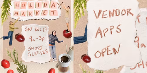 Vessels Holiday Market at Short Sleeves Coffee