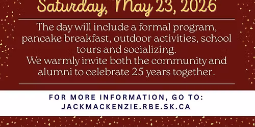 Jack Mackenzie 25th Anniversary