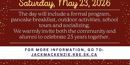 Jack Mackenzie 25th Anniversary 