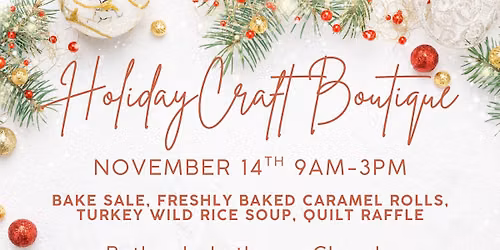  Craft Boutique & Luncheon