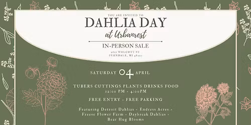 Dahlia Day at URB! \ud83d\udc90\ud83c\udf7a