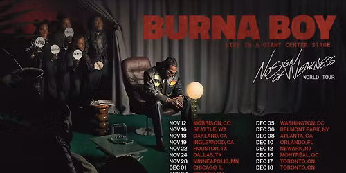 Burna Boy Orlando Tickets