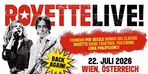 Roxette Live - Back Again Tour