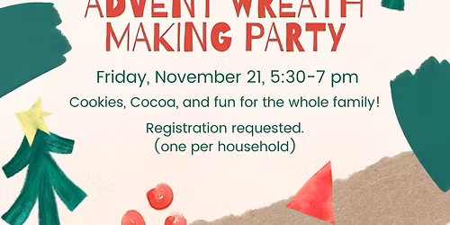 Advent Wreath Making Party