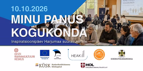 Inspiratsioonip\u00e4ev \u201eMinu panus kogukonda\u201c