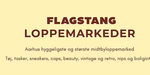 Flagstang Loppemarked p\u00e5 Godsbanen