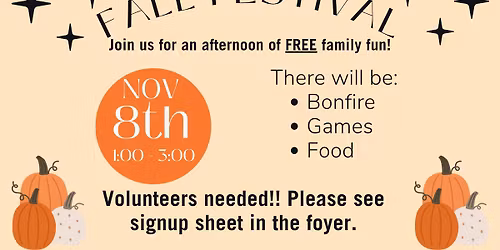 DRF Fall Festival - Redo