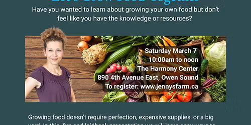 Let's Grow Food Together