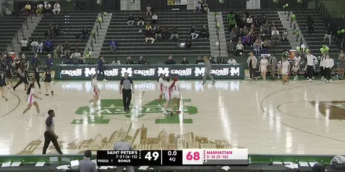 NJIT Highlanders vs. Saint Peter's Peacocks