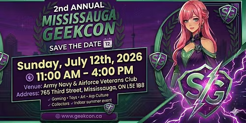 2nd Annual Mississauga Geekcon 