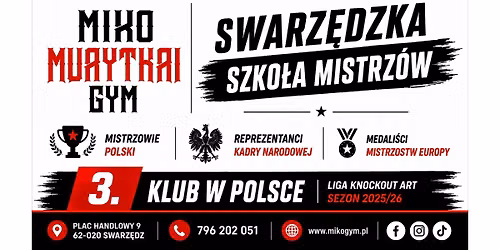 NABORY WRZESIE\u0143 2026 MUAYTHAI I MMA SWARZ\u0118DZ
