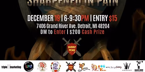 Sharpen My Pen: Forged Through Fire Poetry Night