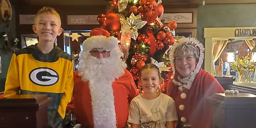 Cookies with Santa Claus