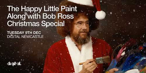 \ud83c\udf84\ud83c\udfa8 The Bob Ross \u201cHappy Little Paint Along\u201d \u2013 Christmas Special