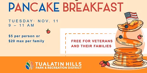 Veterans Day Pancake Breakfast