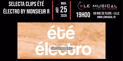 Et\u00e9 \u00e9lectro : s\u00e9lection by Monsieur R