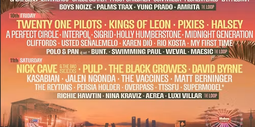 MAD COOL FESTIVAL \u2022 MADRID SPAIN