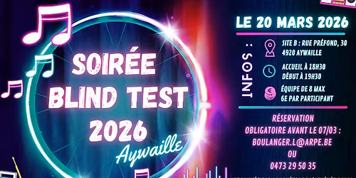 Blind test rh\u00e9tos de l\u2019Ath\u00e9n\u00e9e Royal Princesse \u00c9lisabeth (Aywaille)