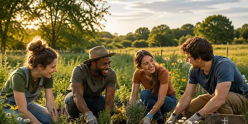 Cultivating Connections:  A Christian Singles Evening to Meet, Serve & Grow