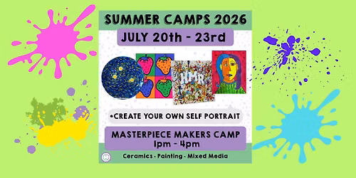 Master Artists Summer Art Camp (Ages 6+)