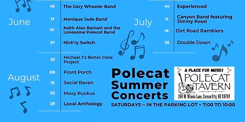 Polecat Tavern Outdoor Summer Concert Series