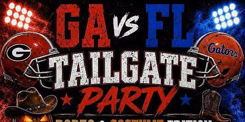 GA v\/s FL Tailgate Party Rodeo & Costume Edition