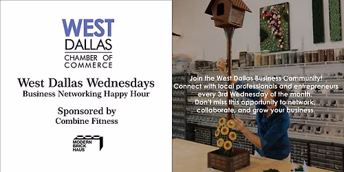 West Dallas Wednesdays Networking Happy Hour at Modern Brick Haus