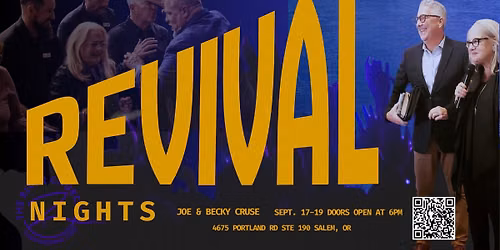 Revival Nights w\/Pastor Joe & Becky Cruse