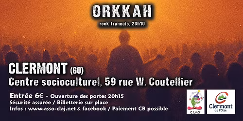 Concert pop rock reggae - Clermont (60)