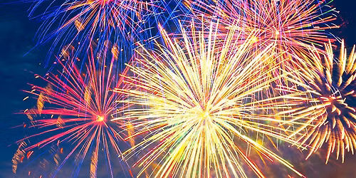 Halloween Bonfire and Fireworks