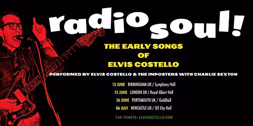 Elvis Costello & The Imposters with Charlie Sexton London Tickets