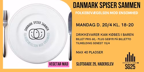 Danmark Spiser Sammen | SG25 Haderslev