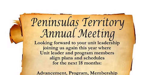 Peninsulas Annual Planning Meeting