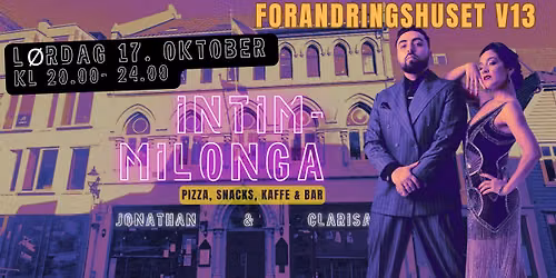 Intim-milonga l\u00f8rdag - seminar- og milongahelg