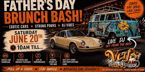 FATHER\u2019S DAY BRUNCH BASH