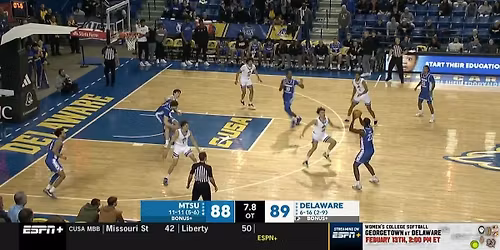 Middle Tennessee State Blue Raiders vs. Delaware Blue Hens