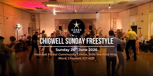 Chigwell Sunday Freestyle - Sunday 28th June 2026